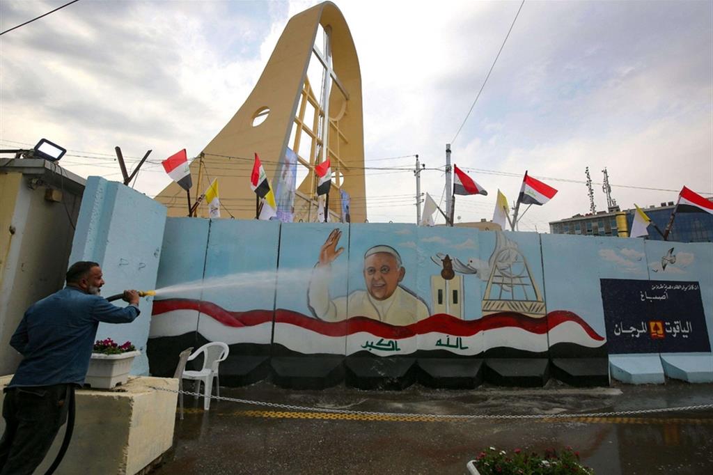 Grande attesa in Iraq per l'arrivo di papa Francesco
