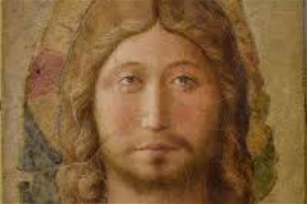 Beato Angelico, "Testa di Cristo" (1425 c.)