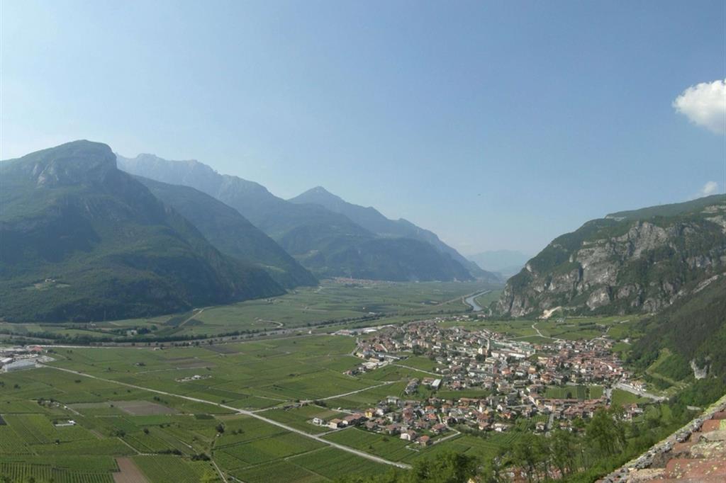 L'Adige tra Besenello e Calliano