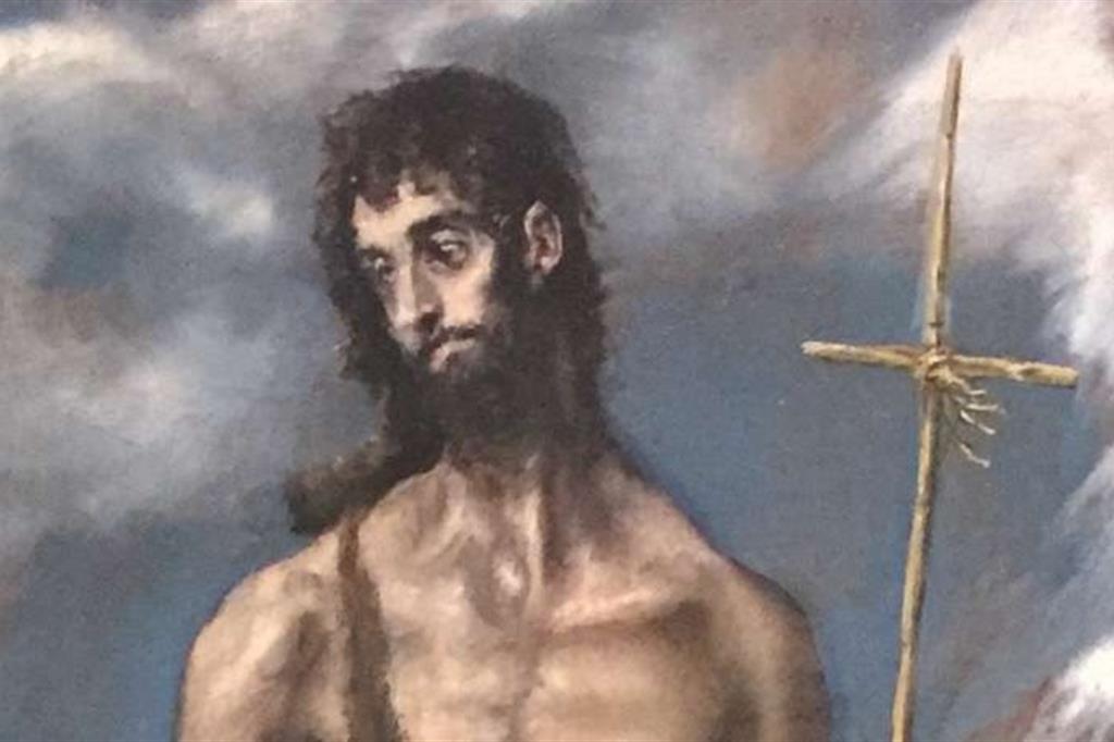 El Greco, “San Giovanni Battista”, 15971607, particolare. San Francisco, Legion of Honor Museum