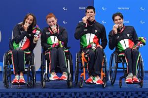Alle Paralimpiadi altre sei medaglie (2 ori) per gli azzurri dopo le 5 di ieri