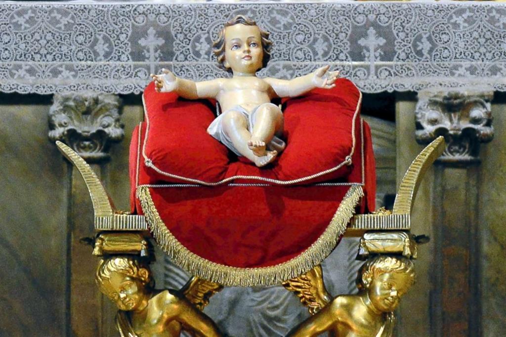 Il Bambino Gesù esposto nel Duomo di Milano