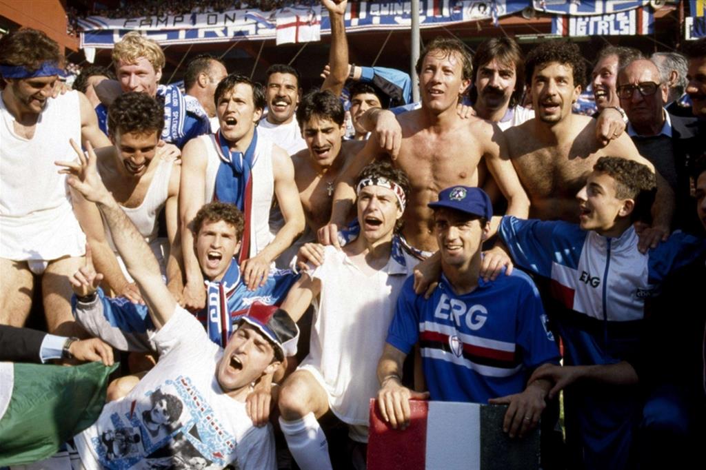 19 maggio 1991, la gran festa doriana di Marassi: la Sampdoria di Vialli e Mancini è campione d’Italia