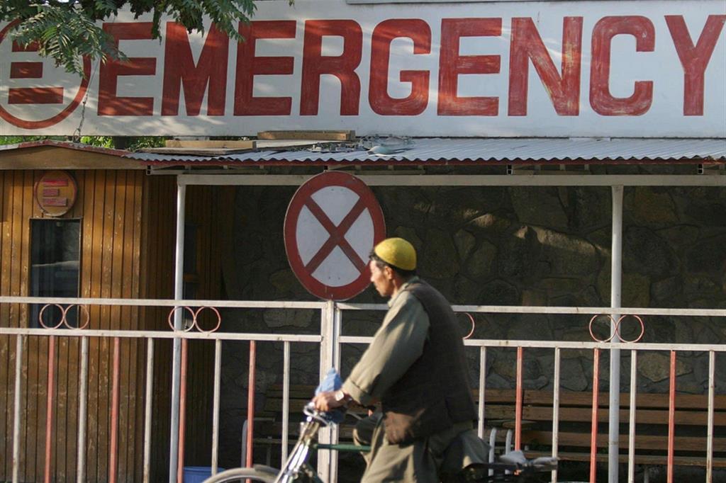 L'ospedale di Emergency a Kabul in un'immagine d'archivio