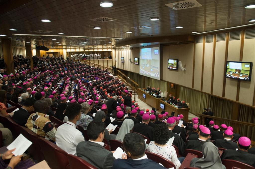 Un recente Sinodo dei vescovi in Vaticano