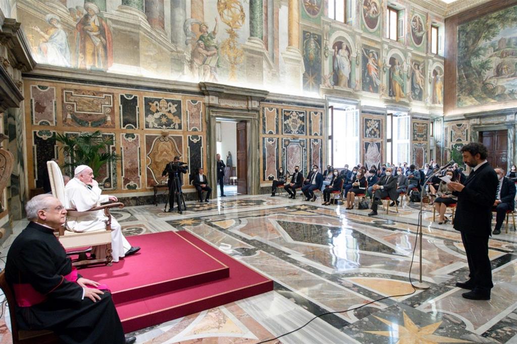 Papa Francesco incontra Consiglio nazionale di Azione Cattolica