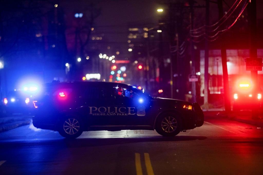 La polizia di Detroit intervenuta subito dopo la sparatoria