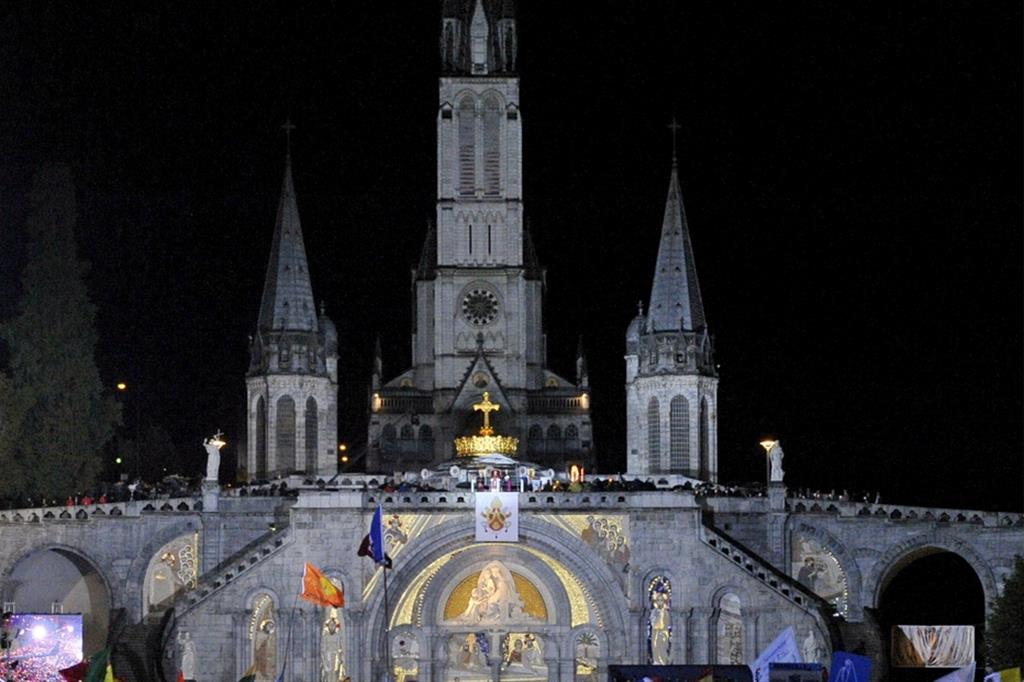 Il santuario di Lourdes