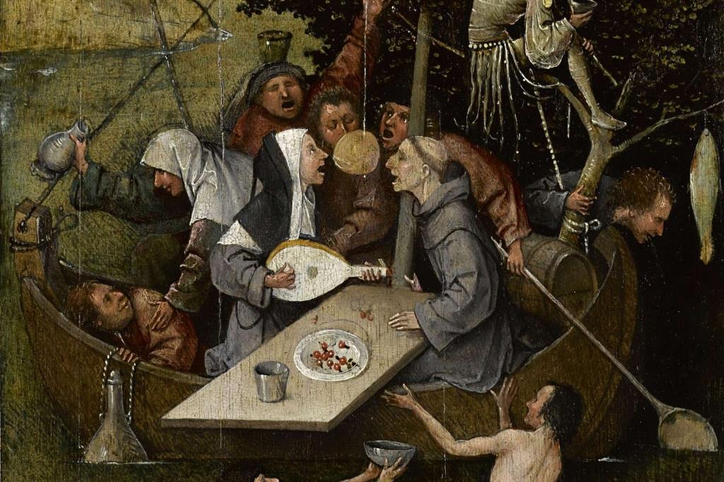 Bosch, “Nave dei folli” (1494)