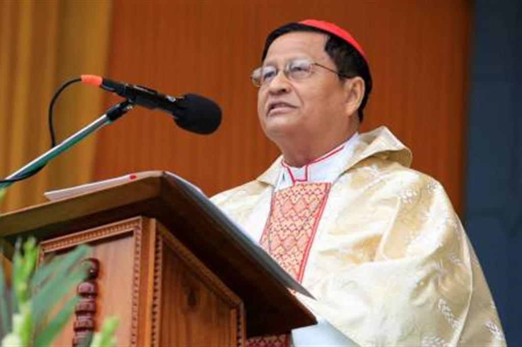 Il cardinale Charles Maung Bo, arcivescovo di Yangon e presidente della Conferenza episcopale birmana