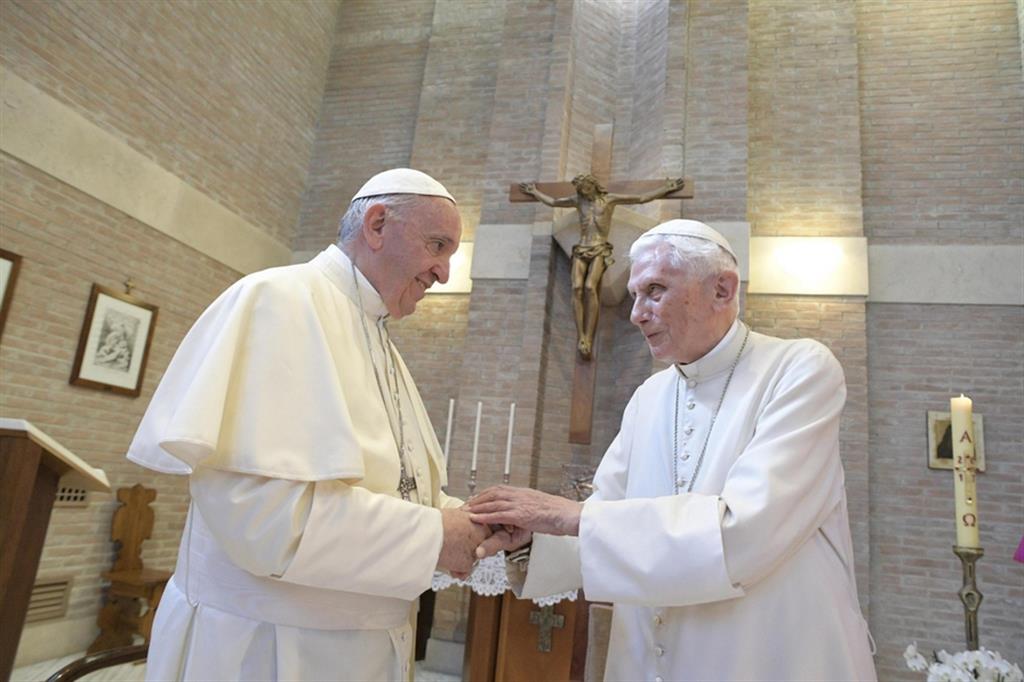 Francesco e Benedetto XVI