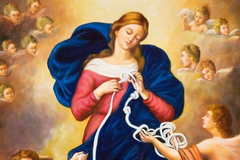 Marfia che scioglie i nodi, l'immagine mariana della quale è devoto papa Francesco