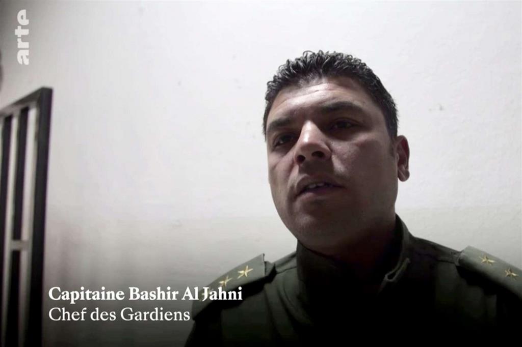 Il capitano Bashir al Jahni. È stato riconosciuto dai pescatori, sequestrati e torturati, grazie a un reportage dell'emittente francese Arte
