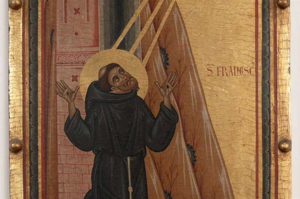 Maestro della Croce, “San Francesco riceve le stimmate”