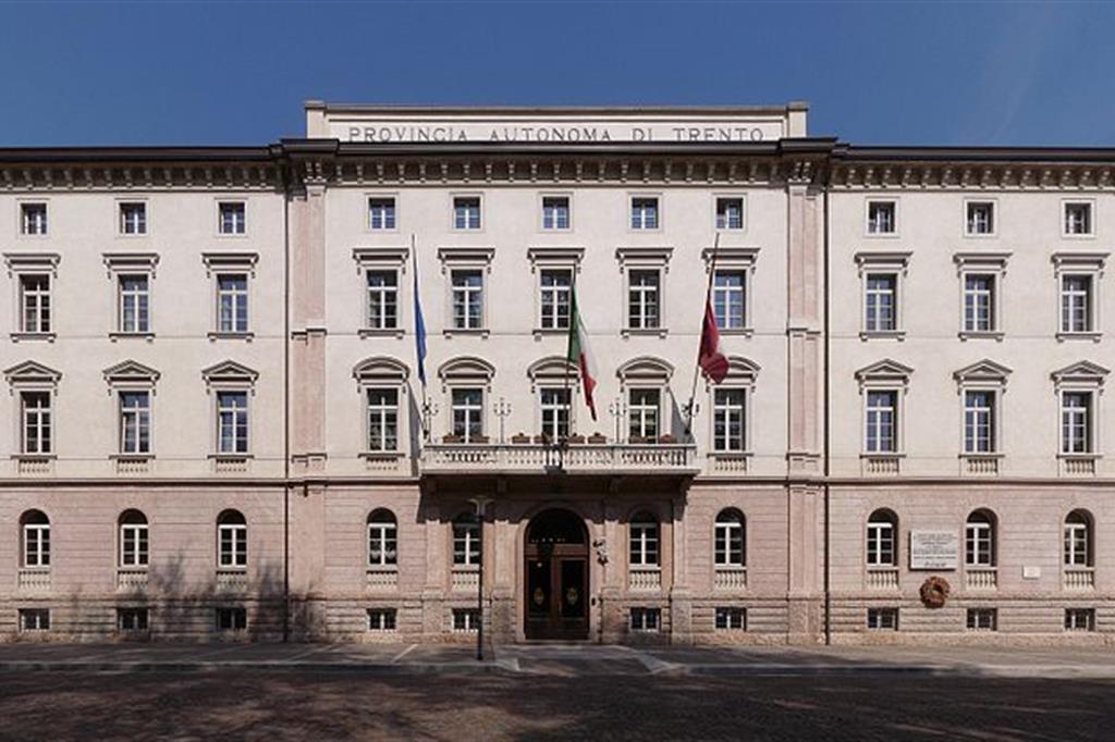 La sede della Provincia di Trento
