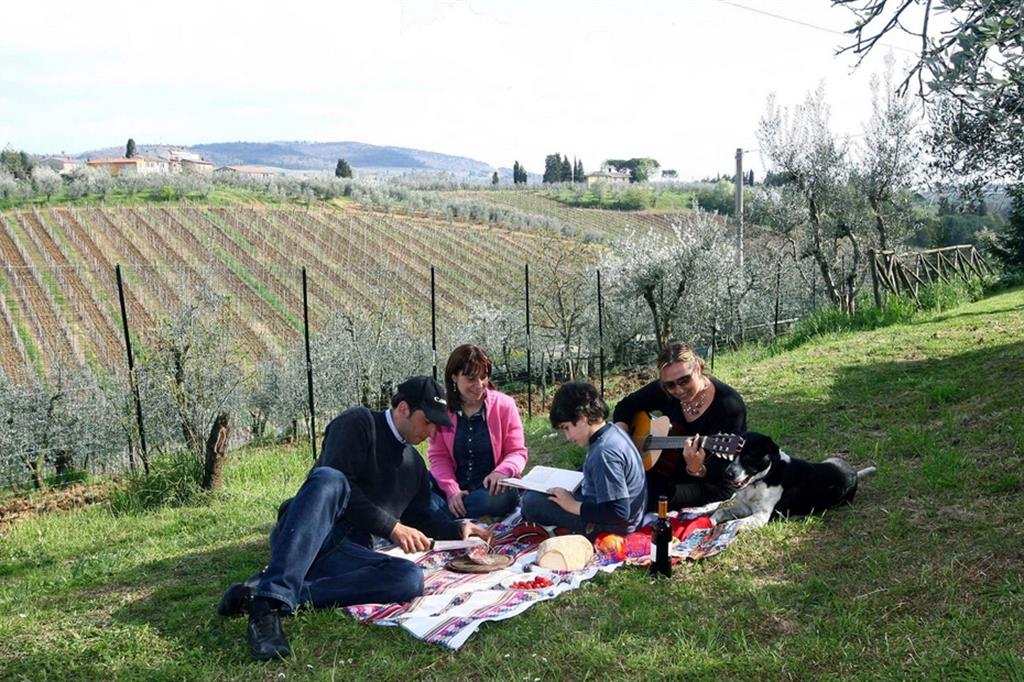 Pic nic in Toscana