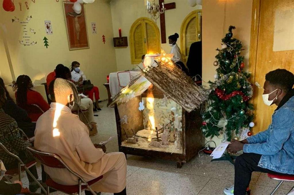 Una Messa durante il tempo di Natale in Marocco