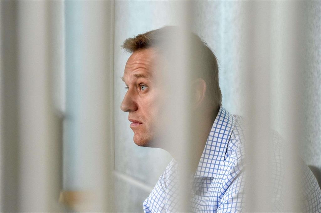L'oppositore russo Aleksei Navalny, attualmente in carcere