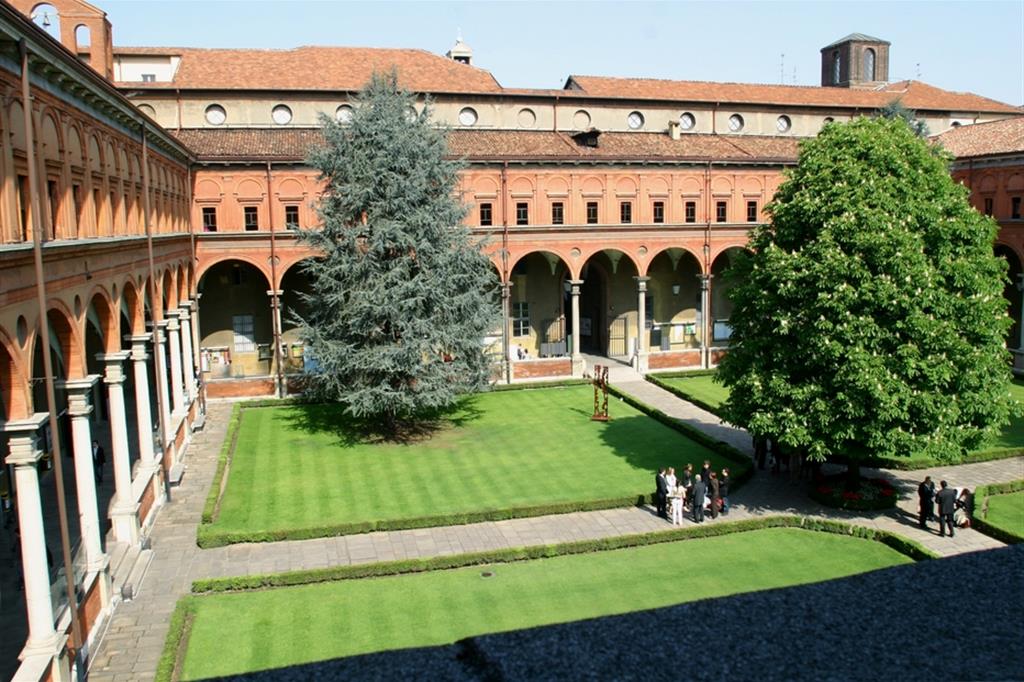 I chiostri dell'Università Cattolica di Milano