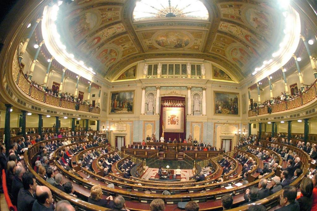 L'aula del Parlamento spagnolo