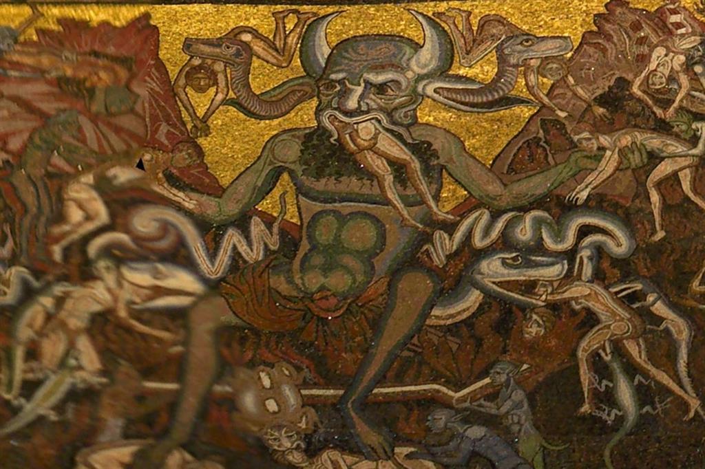Coppo di Marcovaldo, «Satana», dal Giudizio Universale del Battistero di Firenze