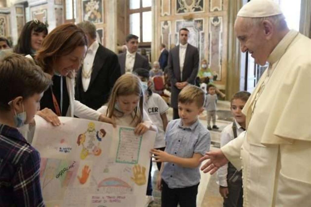 Papa Francesco riceve la Fondazione Arché