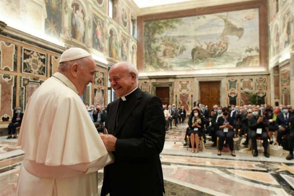 Papa Francesco incontra la Pontificia Accademia per la Vita