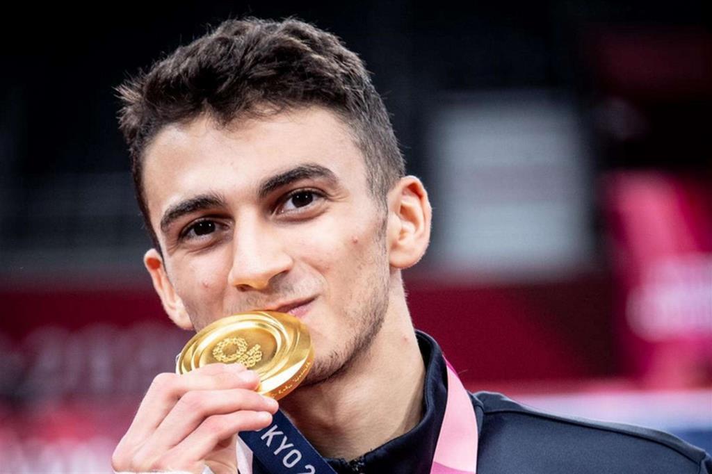 Primo oro per l'Italia. Vito Dell'Aquila ha vinto nel taekwondo 58 kg