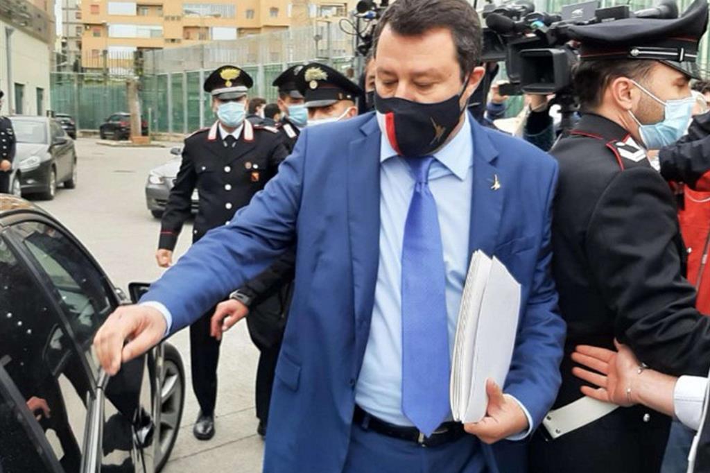 Matteo Salvini a Palermo