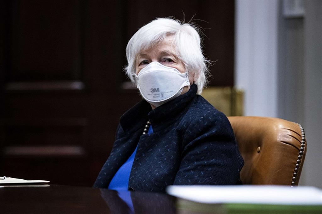 La segretaria al Tesoro americano Janet Yellen