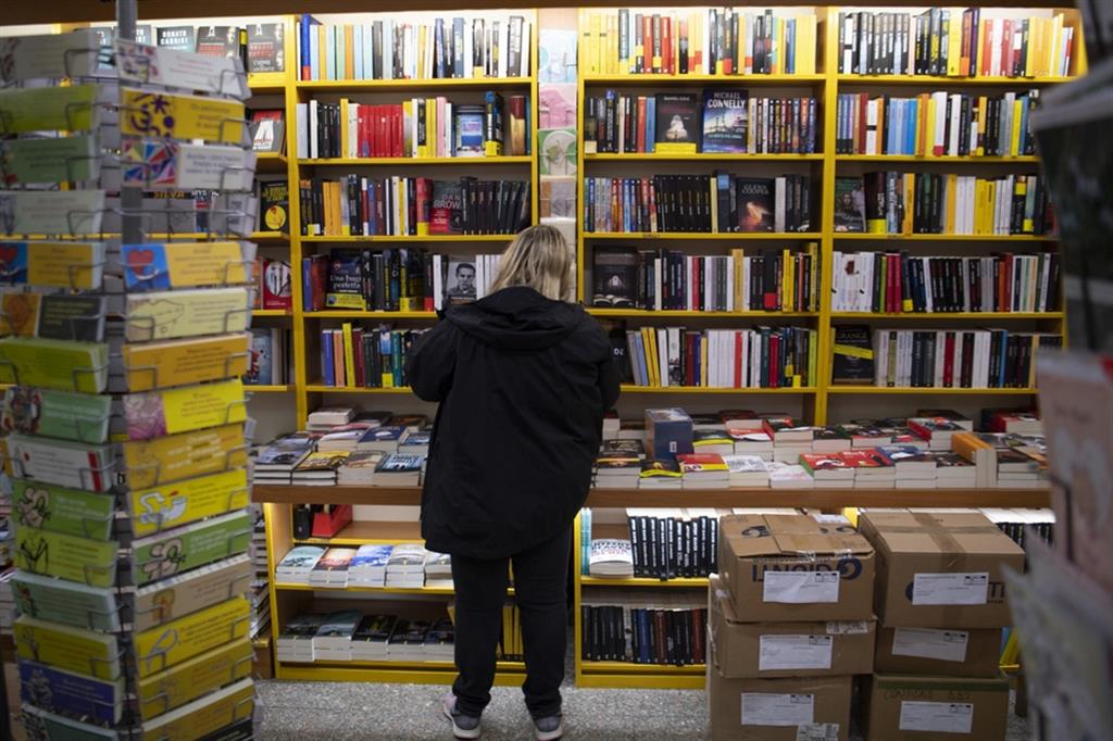 Una libreria a Roma, riaperta dopo i mesi del confinamento forzato a causa della pandemia