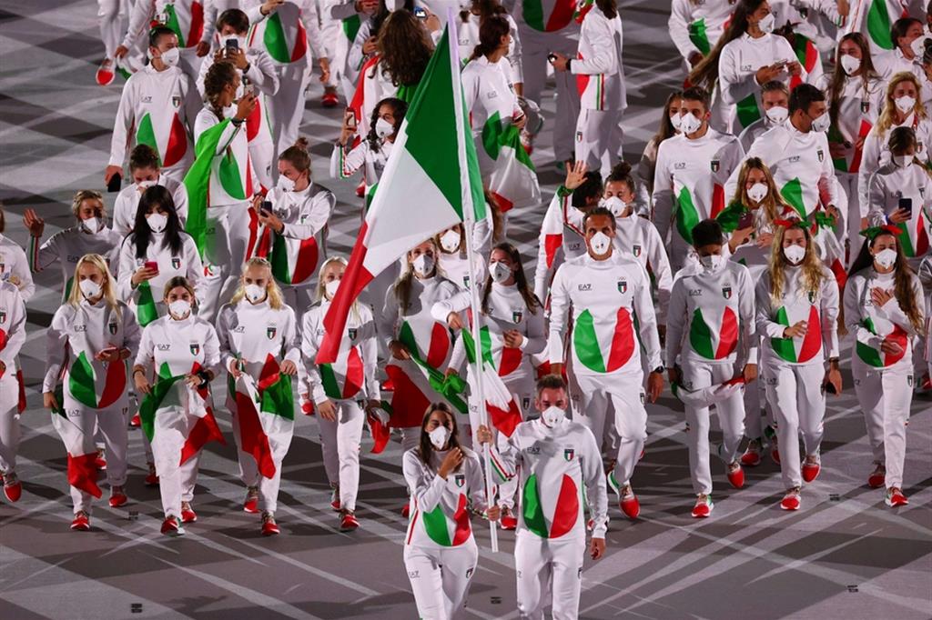 Le foto della cerimonia di apertura delle Olimpiadi
