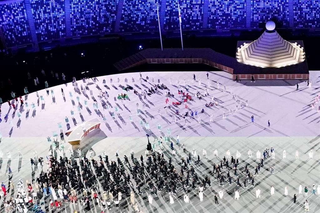 Le foto della cerimonia di apertura delle Olimpiadi
