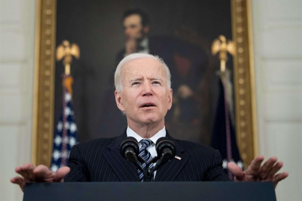 Il presidente degli Stati Uniti, Joe Biden, in una foto del 6 aprile