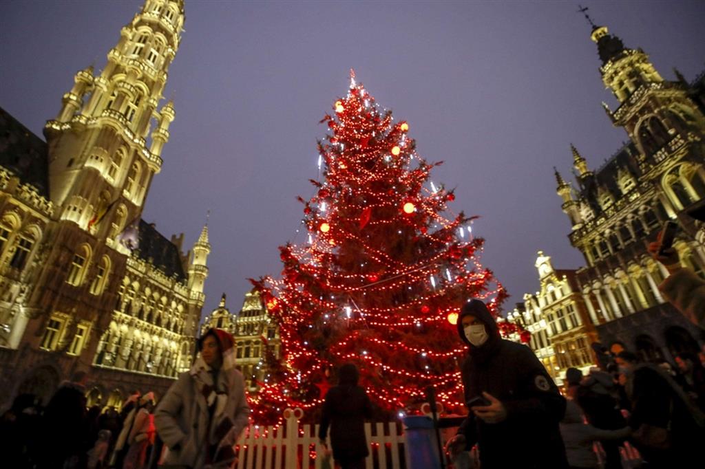 Atmosfera di Natale a Bruxelles