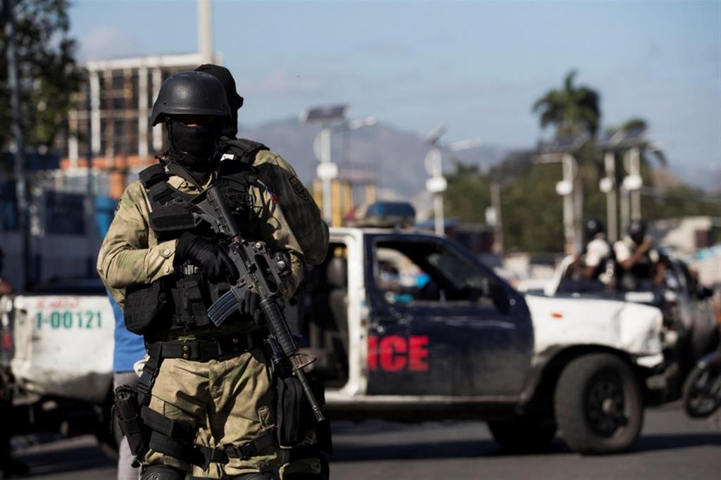 Poliziotto ad Haiti