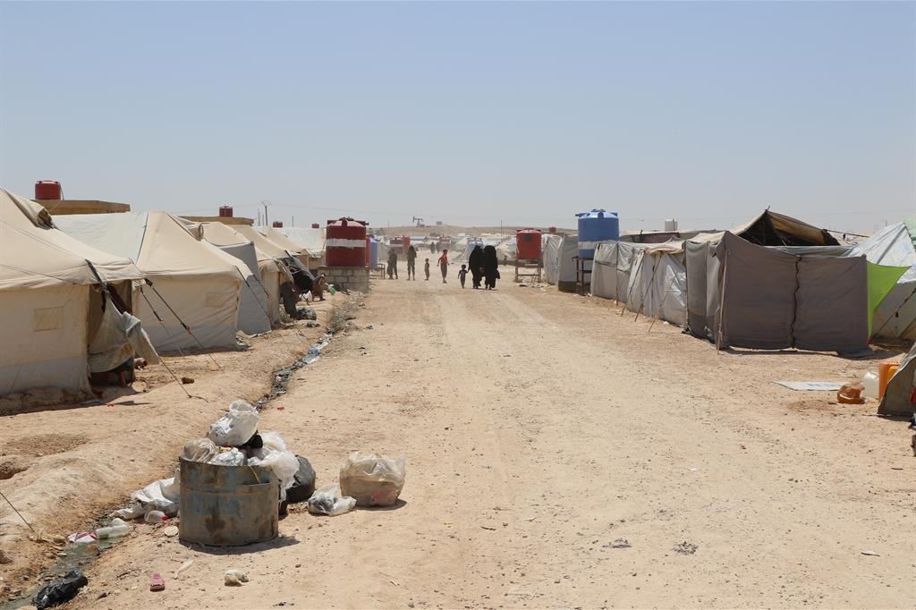 Il campo di Al Hol, a nord est della Siria - Su gentile concessione di Save the Children