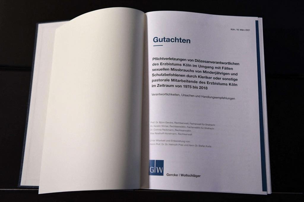 Il rapporto dell'indagine indipendente sugli abusi sessuali commessi su minorenni nell’arcidiocesi di Colonia dal 1975 al 2018