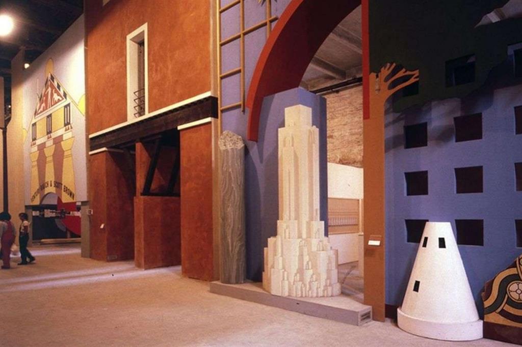 La Strada Novissima ideata da Paolo Portoghesi per la Biennale di Venezia del 1980