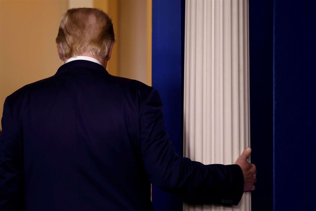 Donald Trump lascia oggi la Casa Bianca dopo quattro anni da presidente Usa