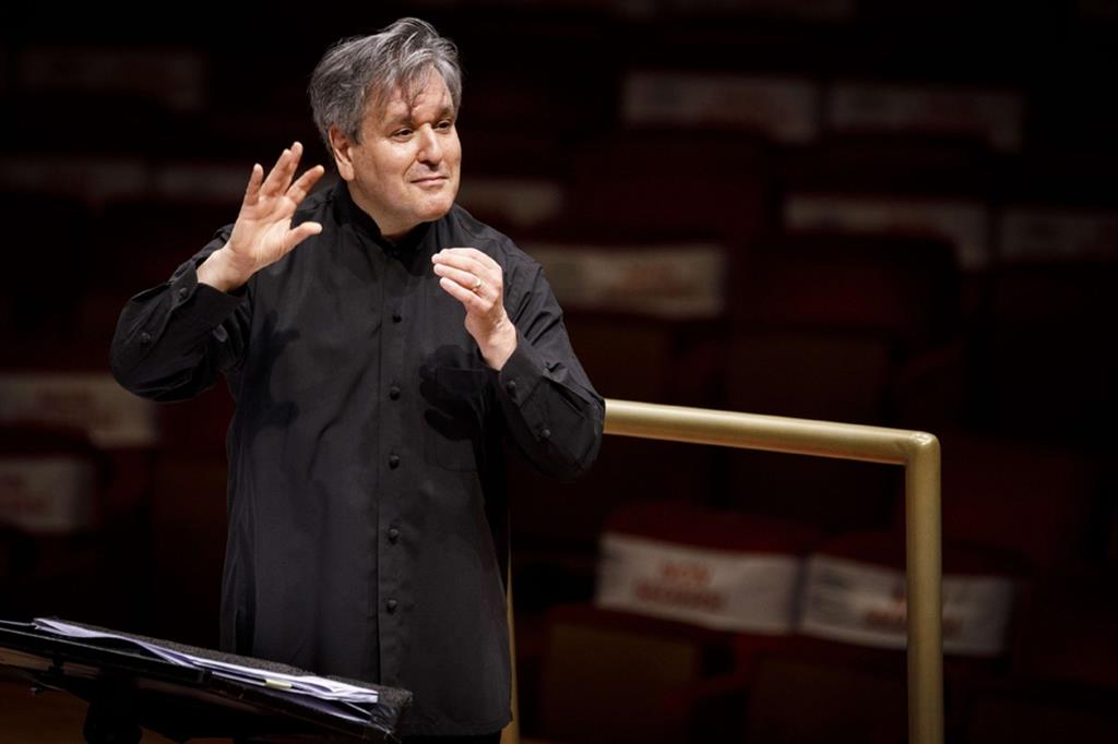 Il direttore d'orchestra Antonio Pappano, 62 anni