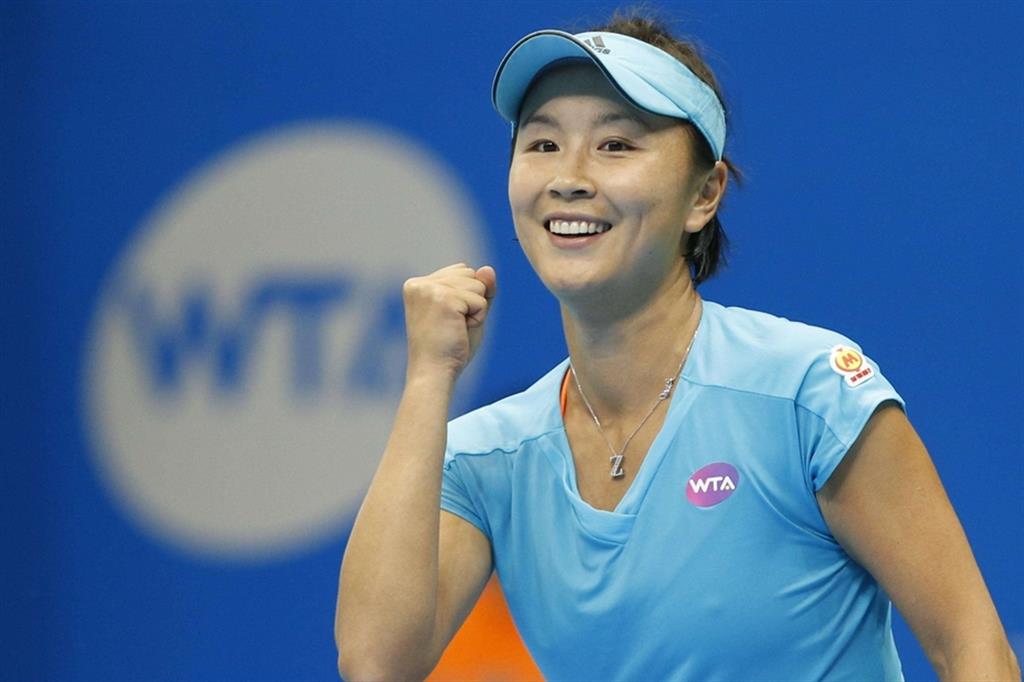 La tennista Peng Shuai