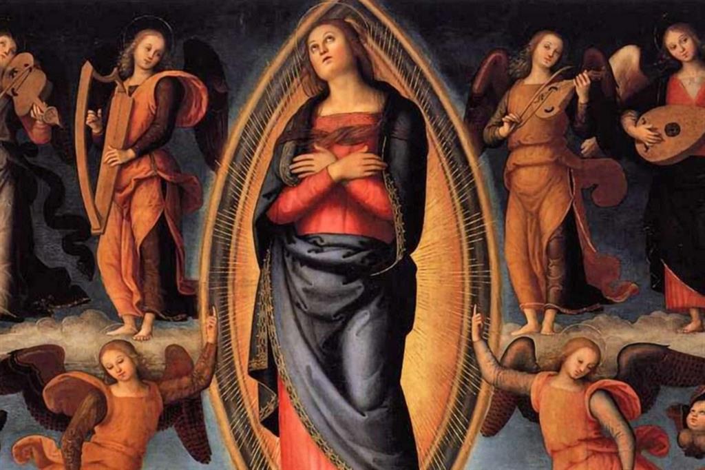 L'Assunta di Pietro Perugino conservata nella Galleria dell'Accademia a Firenze