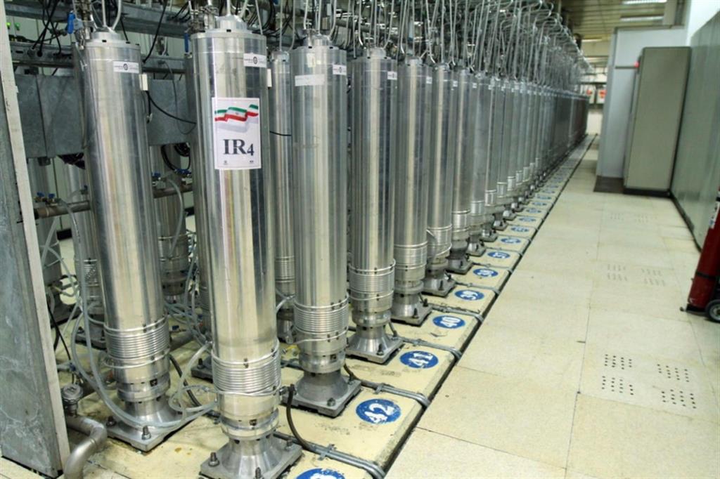 Centrifughe nell'impianto atomico di Natanz in Iran