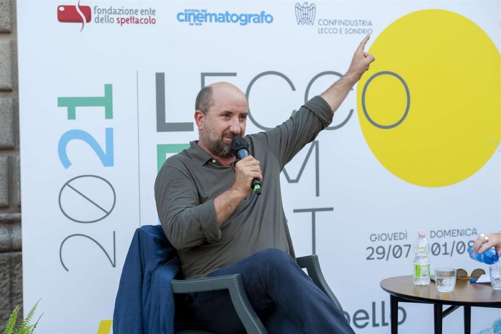 L'attore e regista Antonio Albanese al Lecco Film Festival