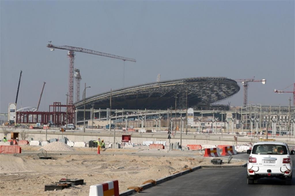 L'Expo Dubai in costruzione