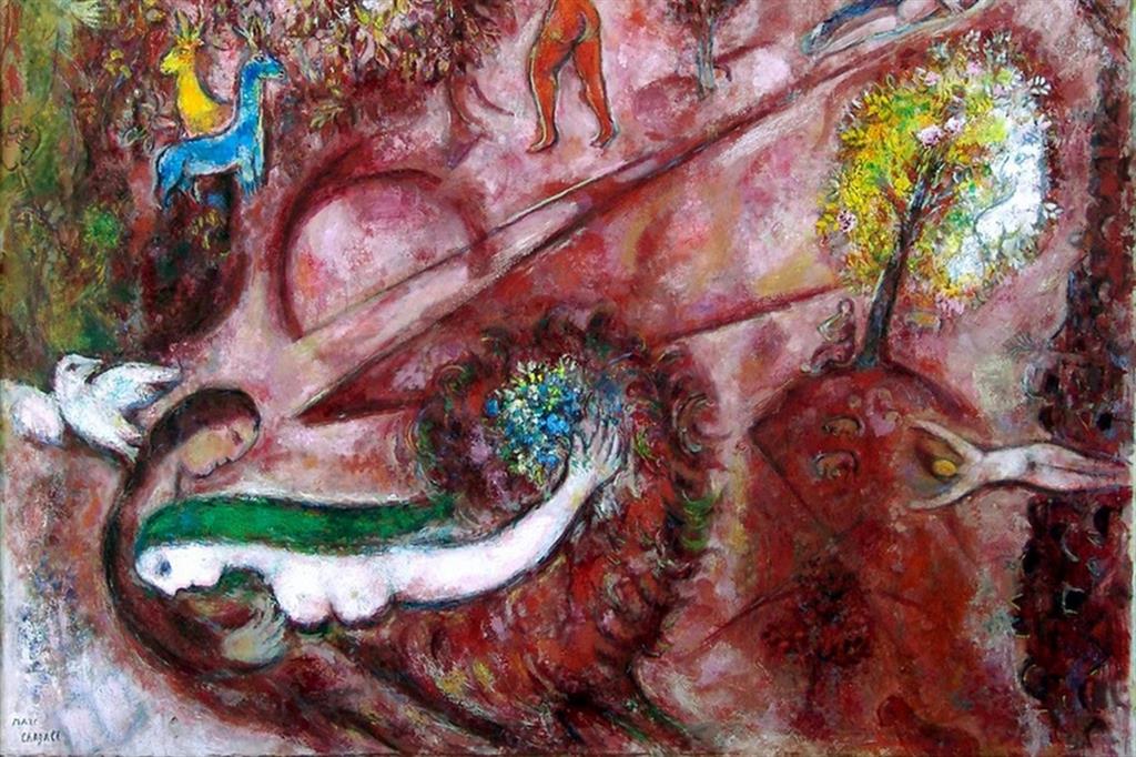 Marc Chagall, "Cantico dei Cantici I"