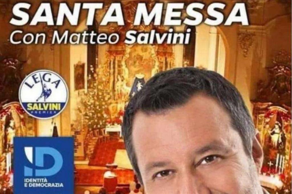 Polemiche sulla "Messa con Salvini". Poi la celebrazione viene annullata