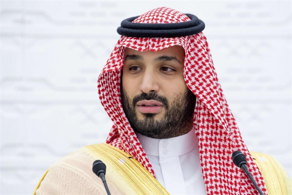 Il principe ereditario saudita Mohammed bin Salman, sui media spesso indicato con l'abbreviazione MbS