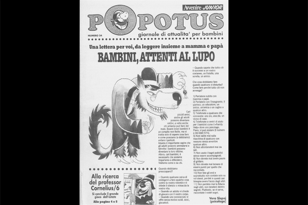 Il compleanno di Popotus, le prime pagine di 25 anni
